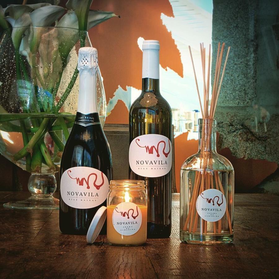 Enoturismo Novavila Rias Baixas Wine Design Meis Zewnętrze zdjęcie
